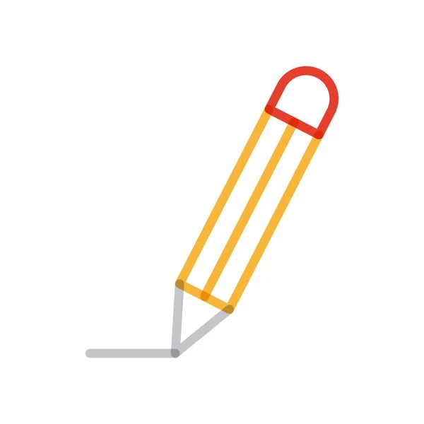 Isolated pencil multiply line style icon vector design — Stockový vektor