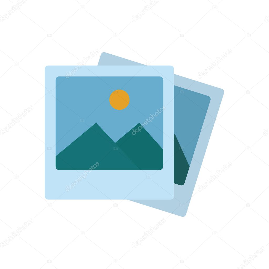 Isolated picture flat style icon vector design