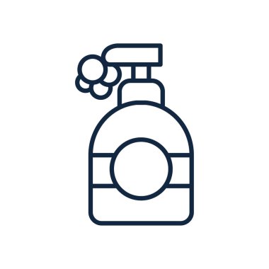 El sabunu şişesi simgesi, satır biçimi