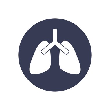 Ciğerlerin covid konsepti, blok biçimi