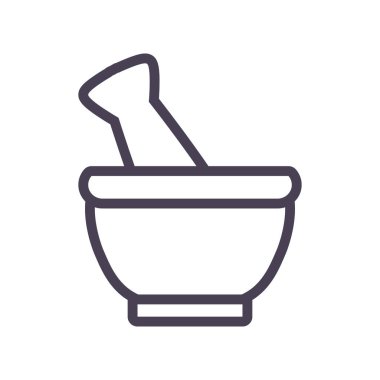 İzole kase gradyan biçim ikon vektör tasarımı