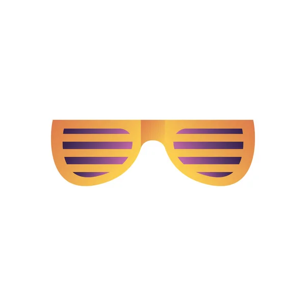 Party glasses gradient style icon vector design — Stock Vector
