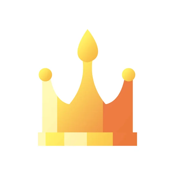 Izolovaný design vektoru stylu ikon královské koruny — Stockový vektor