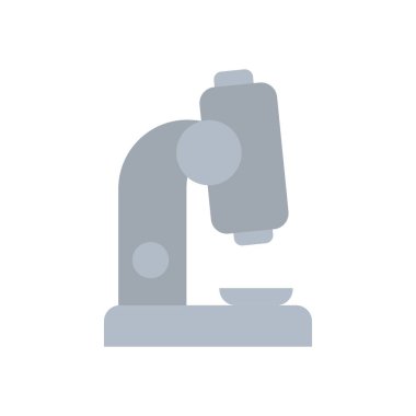 mikroskop aracı simgesi, düz biçim