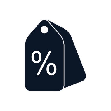 satış etiketi siluet biçim vektör tasarımı