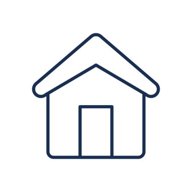 Isolated house line style icon vector design