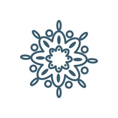 Isolated flower line style icon vector design