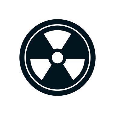 Nükleer sembol simgesi, siluet biçimi