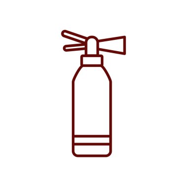 Yangın söndürme simgesi, satır biçimi