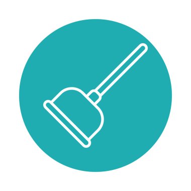 tuvalet pompası simgesi, blok biçimi