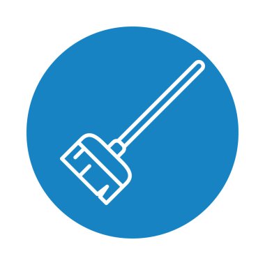 süpürge simgesi temizleme, blok biçimi