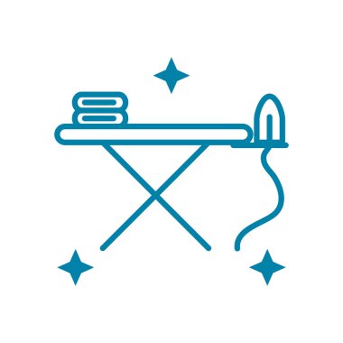 Ütü tahtası simgesi, blok biçimi