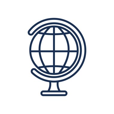 Coğrafya aracı simgesi, satır biçimi