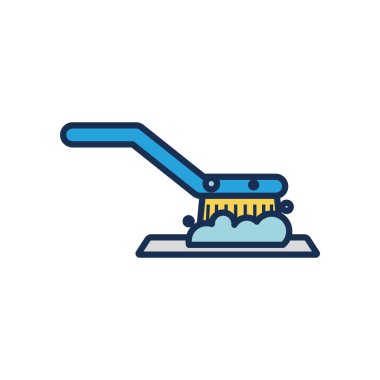 köpüklü temizlik fırçası, satır doldurma biçimi