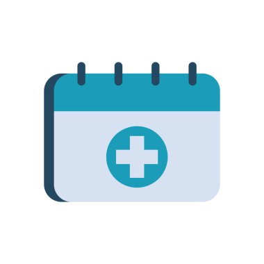 Takvim düz biçim vektör tasarımı içinde çapraz