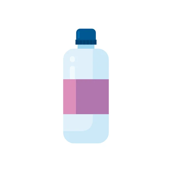 Detergent bottle flat style icon vector design — Stock Vector