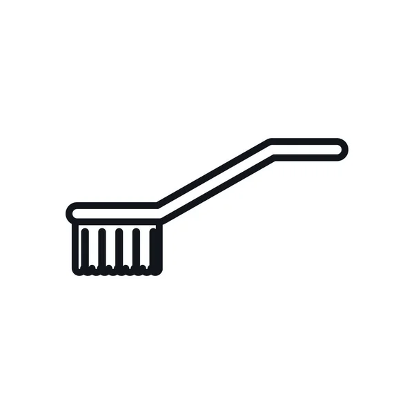 Brush line style icon vector design — Stock Vector