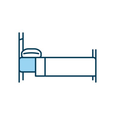 yatak simgesi, satır ve doldurma biçimi