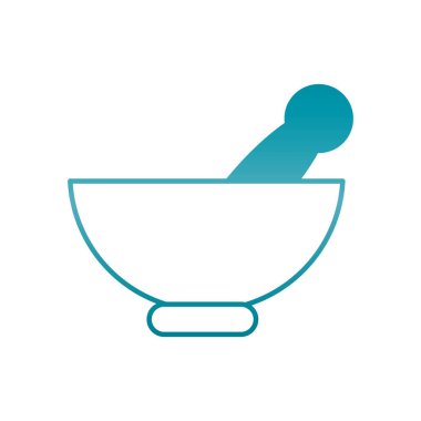 Havan simgesi, gradyan biçimi