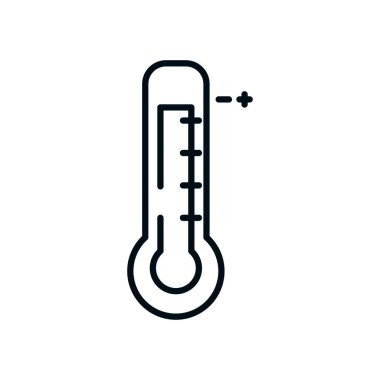 termometre simgesi, satır biçimi