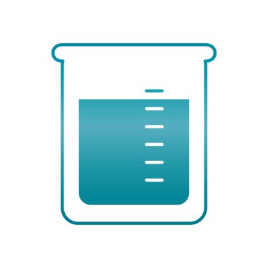 Kimyasal beher ikonu, gradyan biçimi