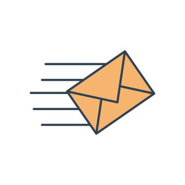 hızlı dağıtım, zarf simgesi, satır ve doldurma biçimi