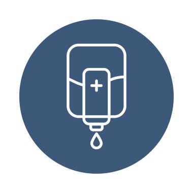 Antibakteriyel jel dağıtıcı simgesi, blok biçimi