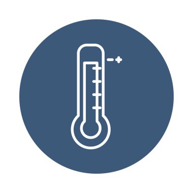 termometre simgesi, blok biçimi