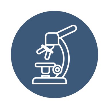 mikroskop aracı simgesi, blok biçimi