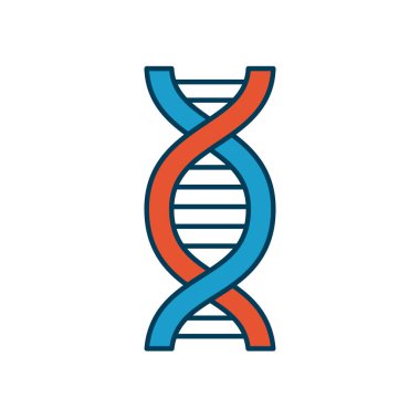 DNA zinciri simgesi, satır ve doldurma biçimi