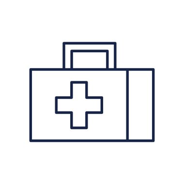 Kit satırı biçim vektör tasarımının içinden geç