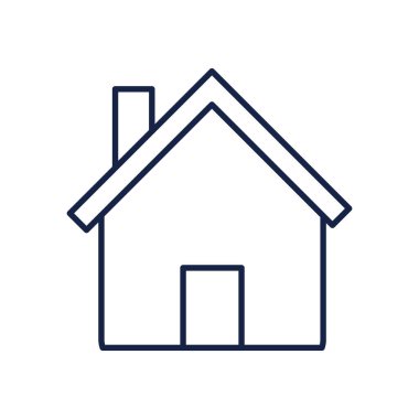 Isolated house line style icon vector design