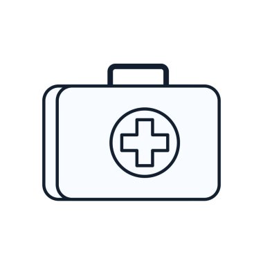 Kit satırı biçim vektör tasarımının içinden geç