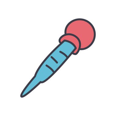 İndirme simgesi, düz stil