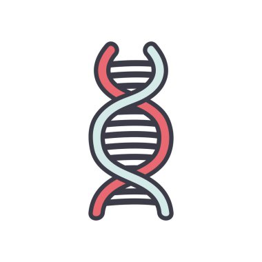 DNA simgesi, düz biçim