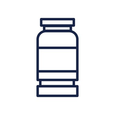 ilaç şişesi simgesi, satır biçimi