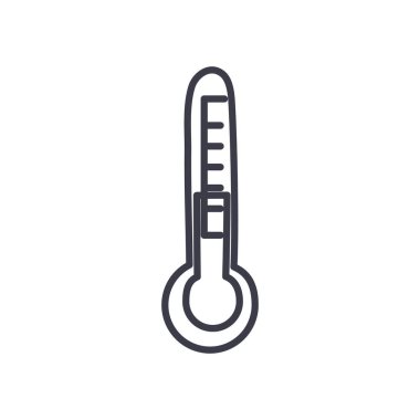 termometre simgesi, satır biçimi