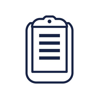 tıbbi rapor simgesi, satır biçimi