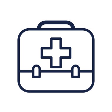 İlk yardım kutusu simgesi, satır biçimi