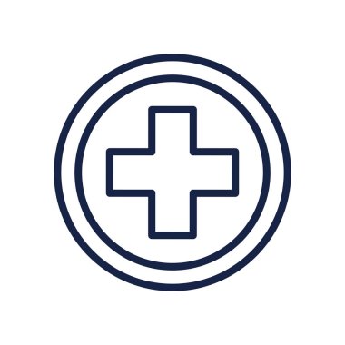 tıbbi haç simgesi, satır biçimi