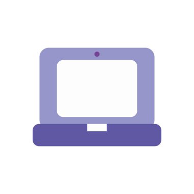 dizüstü bilgisayar simgesi, düz biçim