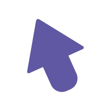 Web imleç simgesi, düz biçim