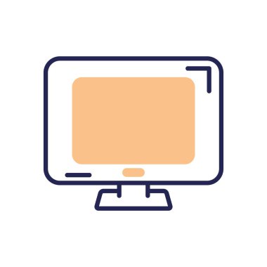 Bilgisayar monitörü simgesi, satır renk biçimi