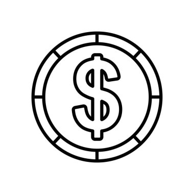 Petrol kazası konsepti, para madeni para simgesi, satır biçimi