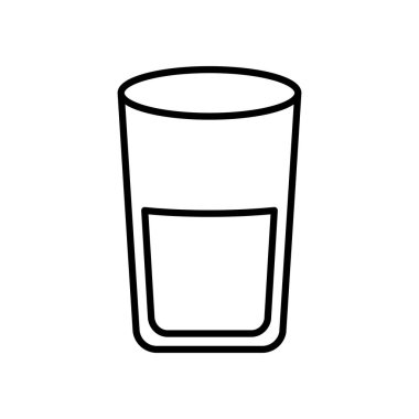 su camı simgesi, çizgi biçimi