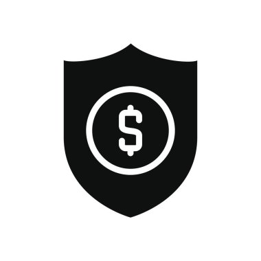 Para sembollü kalkan, siluet tarzı