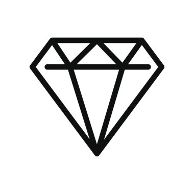 Elmas simgesi, satır biçimi