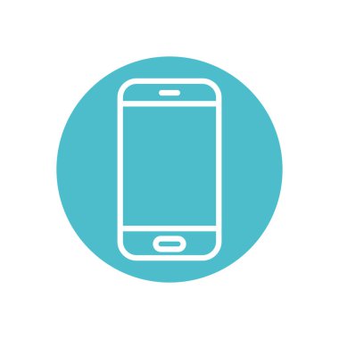 akıllı telefon simgesi, blok satırı biçimi