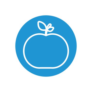 elma meyvesi simgesi, satır blok biçimi