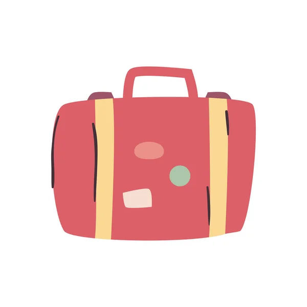 Odizolowane torba płaski styl ikona wektor projektu — Wektor stockowy